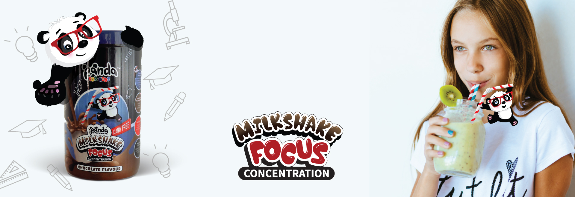 Panda-Milkshake - Focus - Chocolate flavour